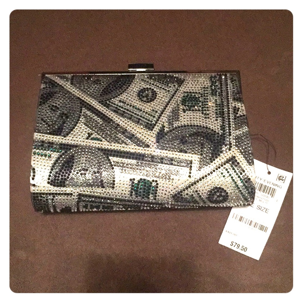 INC INTERNATIONAL CONCEPT: MONEY CLUTCH